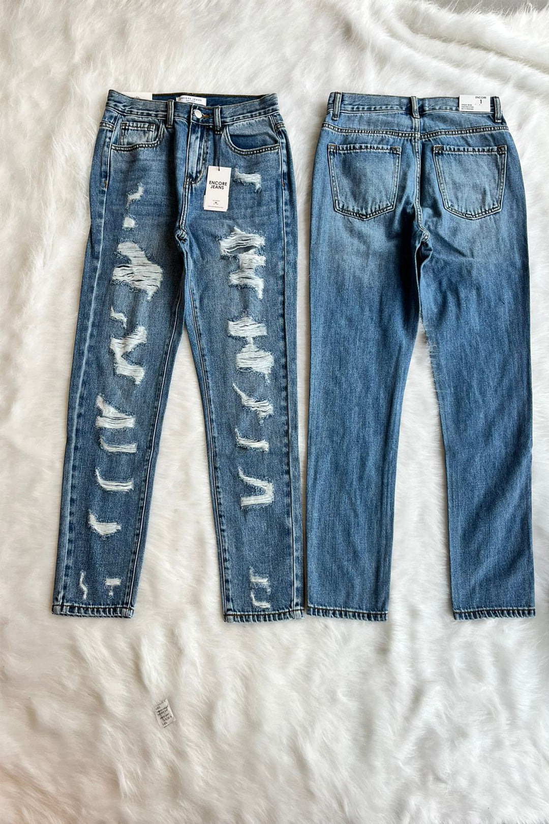 Jean Encore Boyfriend Blue