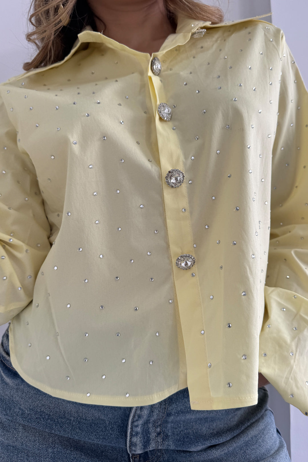 Camisa yellow pied - BT-24043