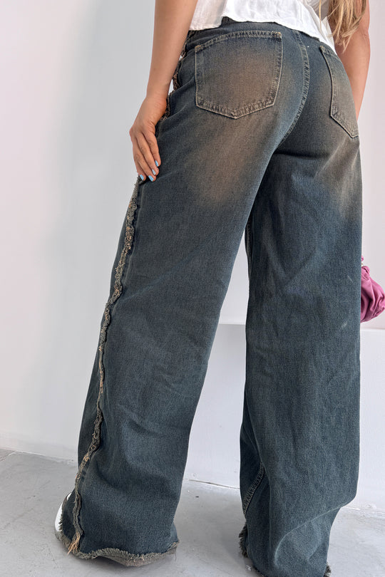 Jeans coffee - RJH-30745