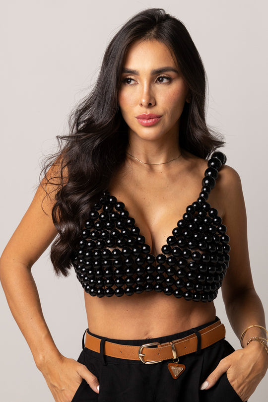 Croptop perlas - 1007