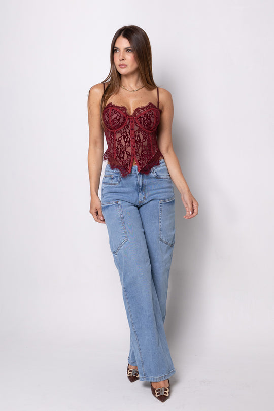 Croptop blond - 2048