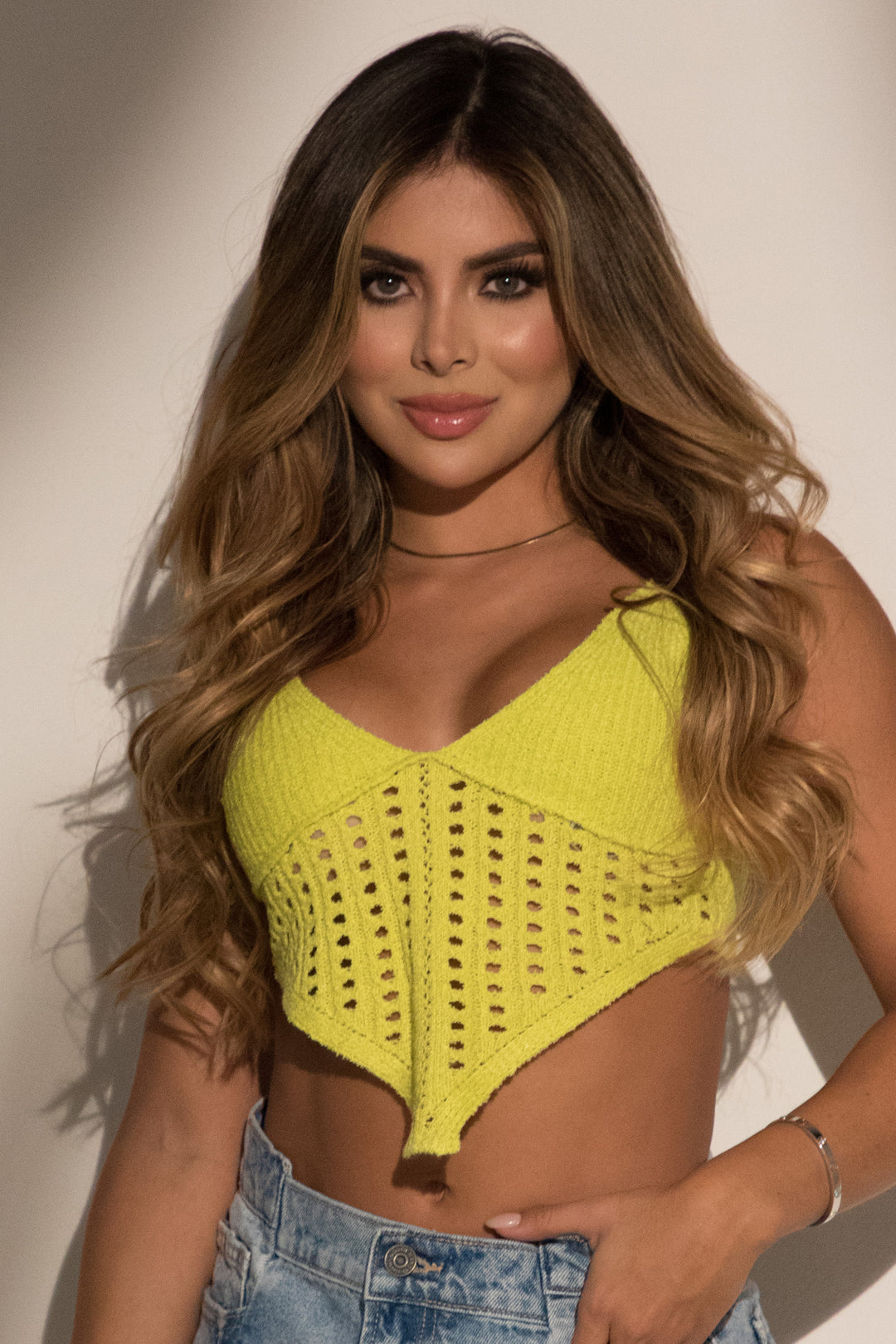 Blusa tejida