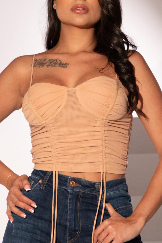 Blusa transparencia Ovianca