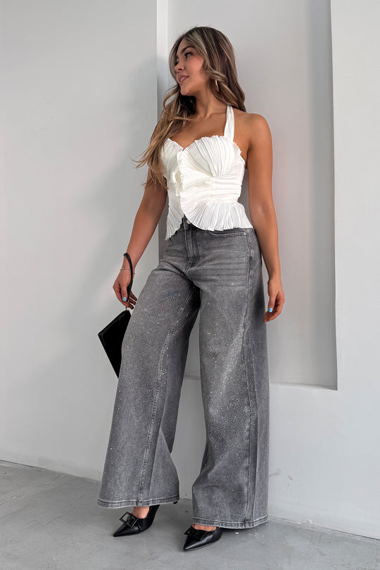 Jeans gris -  ITP8858