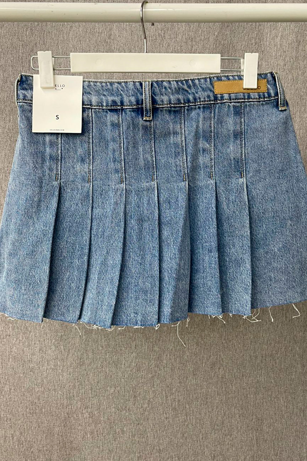 Falda denim tab - AB59716LT