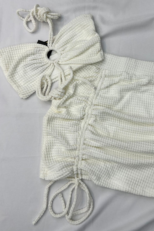 Set falda corta estraple