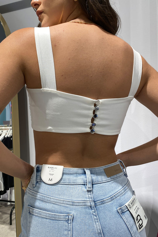 Croptop moon - BLACK2505-C
