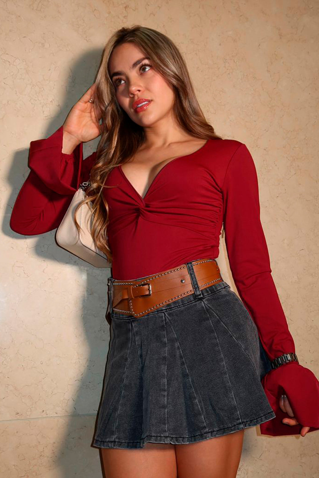 Falda corta balboa - BSK-25145