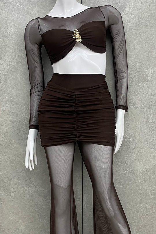 Set maya broche - BLACK2545