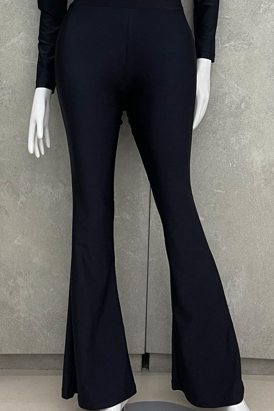 Enterizo escote profundo herrraje - BLACK2606
