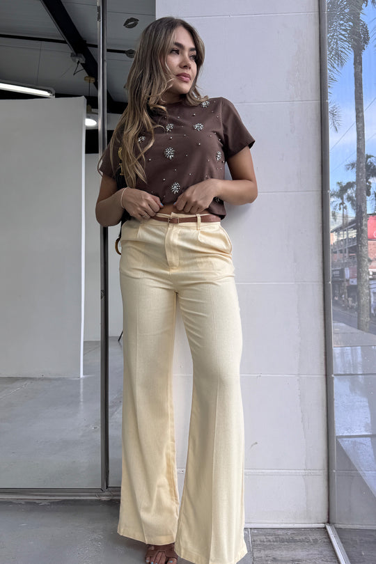 Camiseta flores - BT-25082
