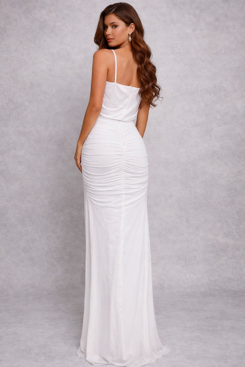 Vestido largo velo - CC6728