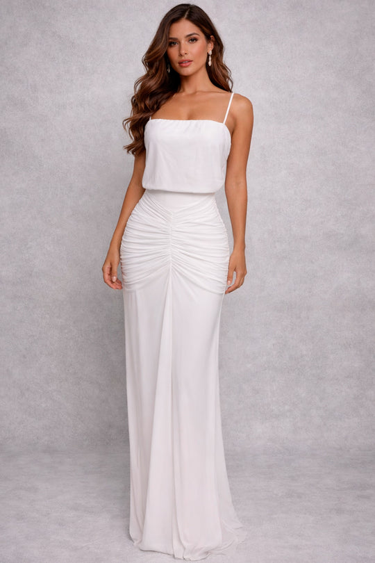 Vestido largo velo - CC6728