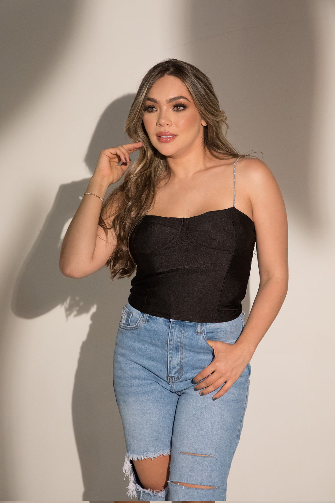 Blusa chocolate