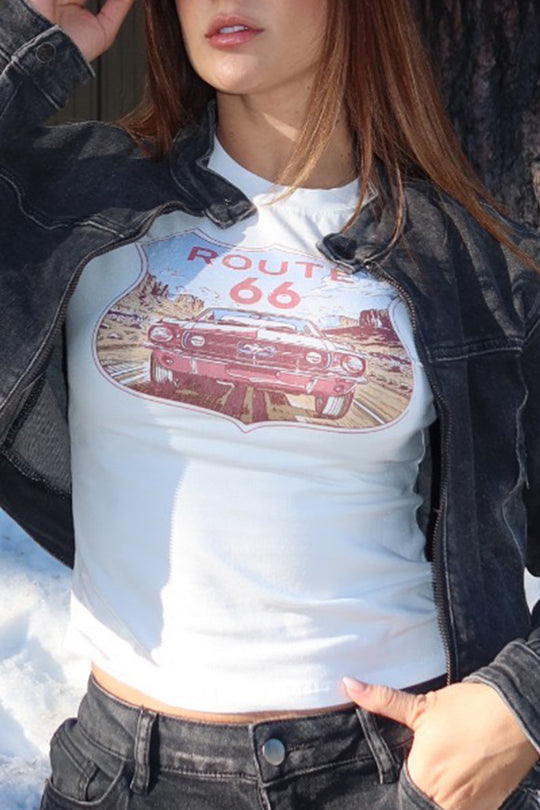 Camiseta route - G1457