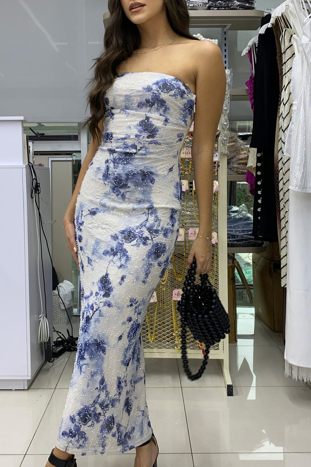 Vestido largo blue - HD30421ED