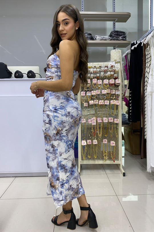 Vestido largo privy - HD30516N