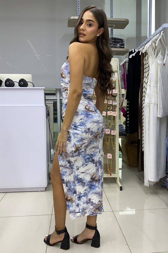 Vestido largo privy - HD30516N