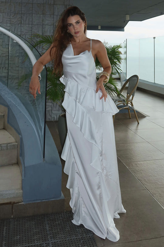 Vestido largo luxxel - LD11846