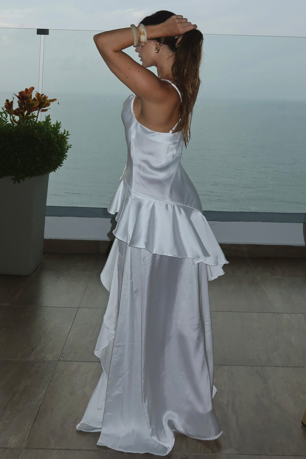 Vestido largo luxxel - LD11846