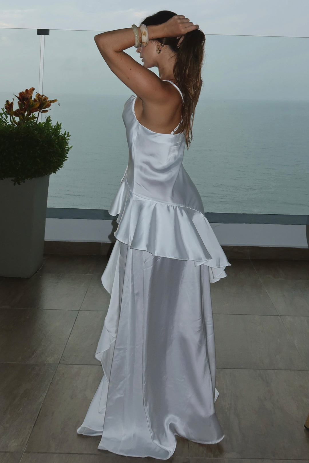 Vestido largo luxxel - LD11846