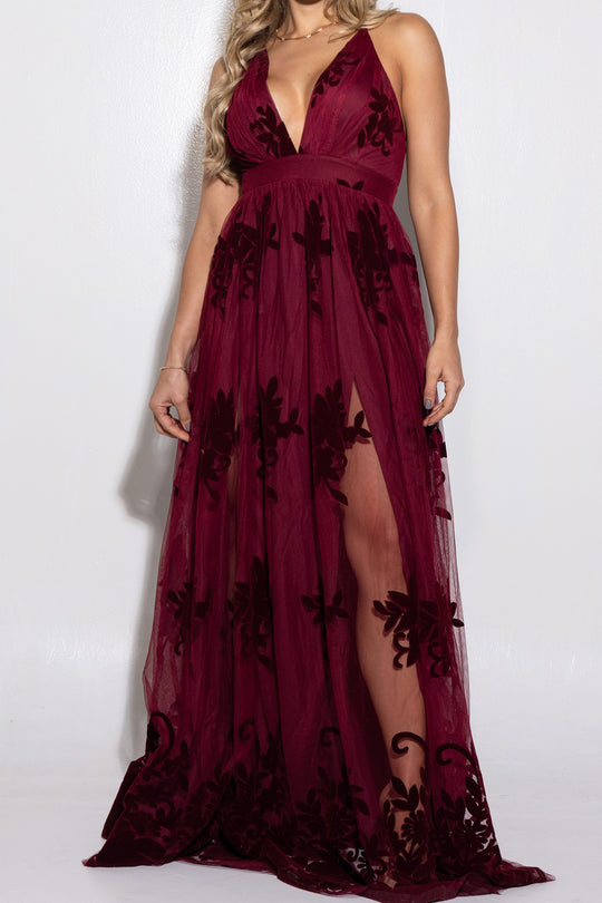 Vestido flores - LD3452