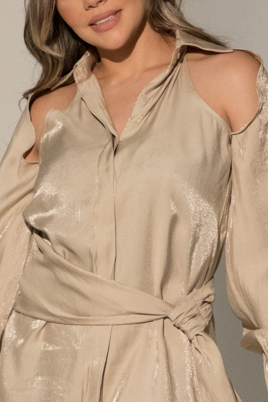 Vestido corto luxxe
