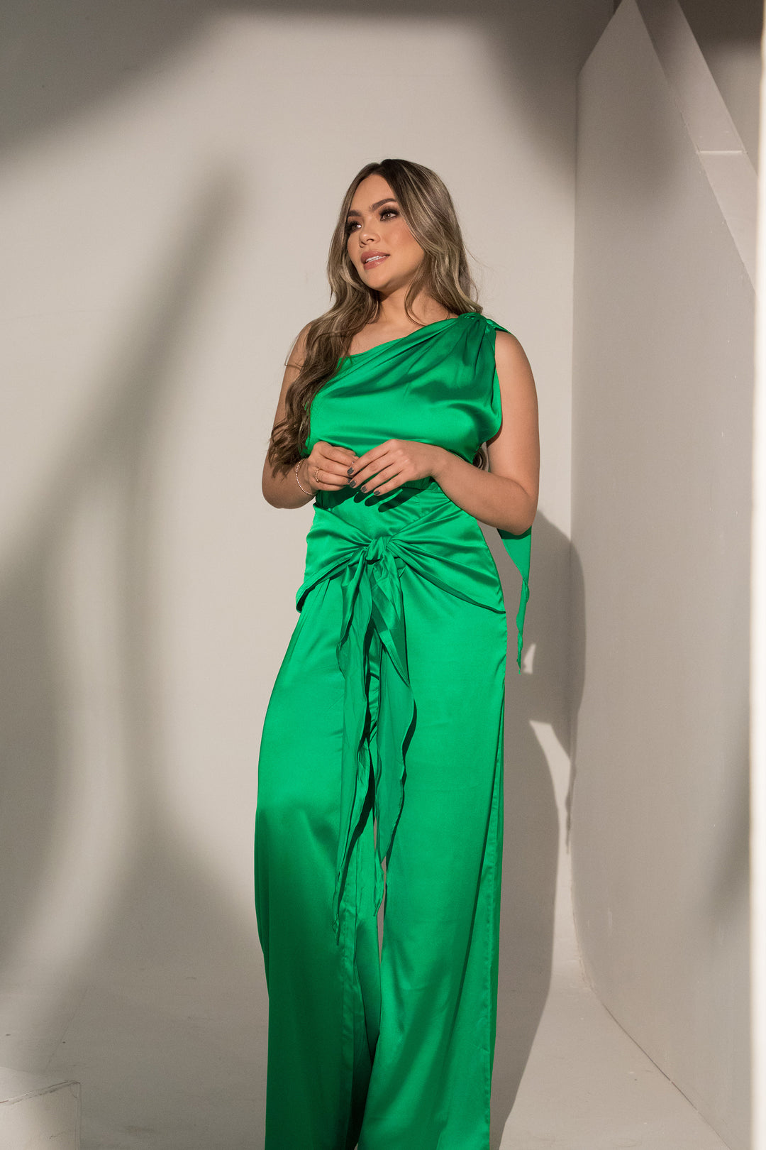 Enterizo verde luxxe