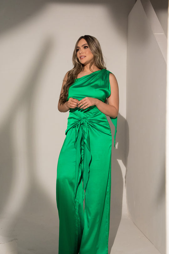 Enterizo verde luxxe