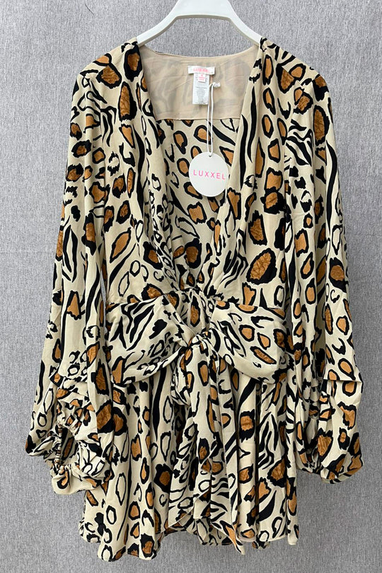 Vestido print - LR11054