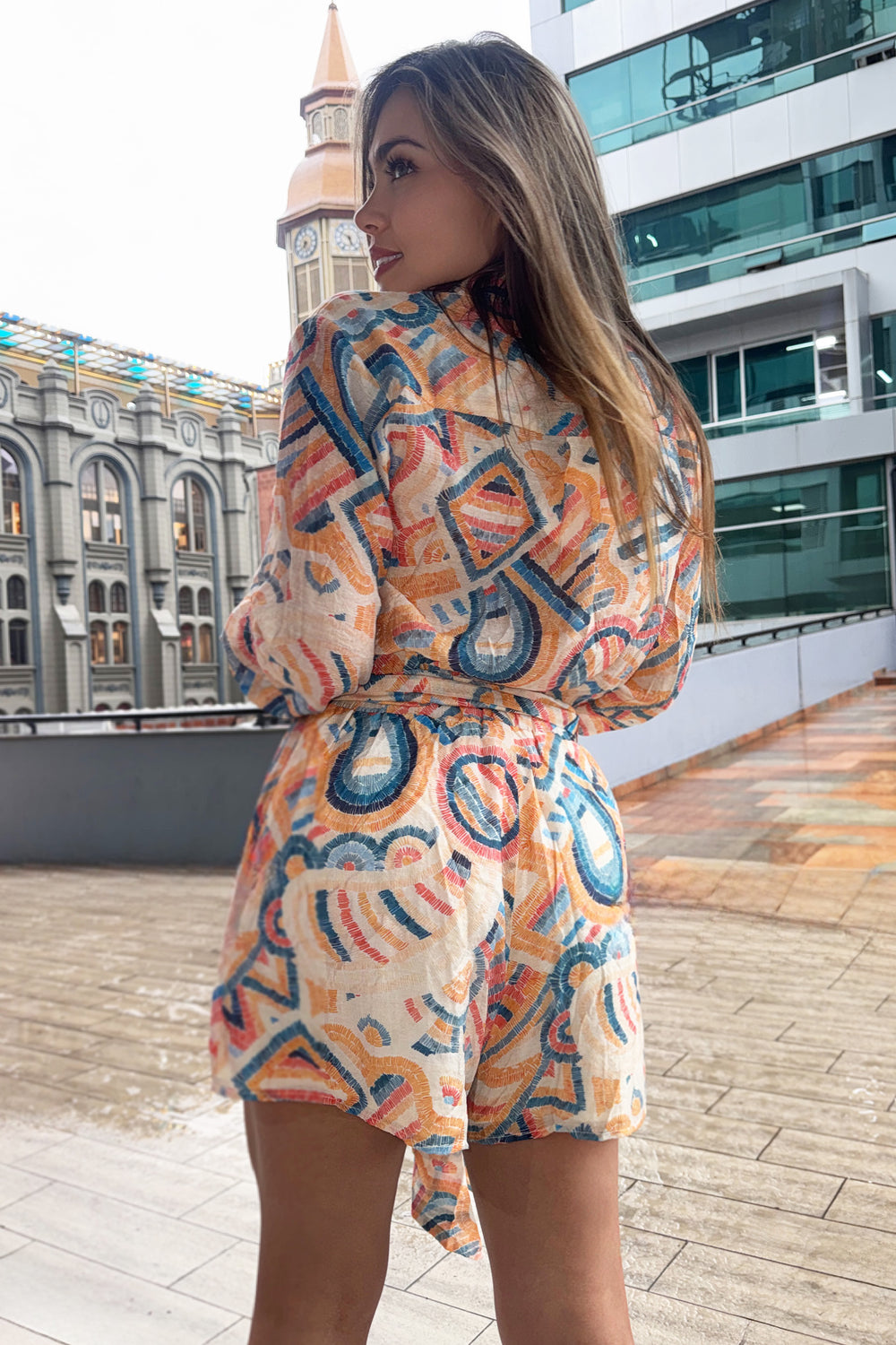 Enterizo short colors - LR11559