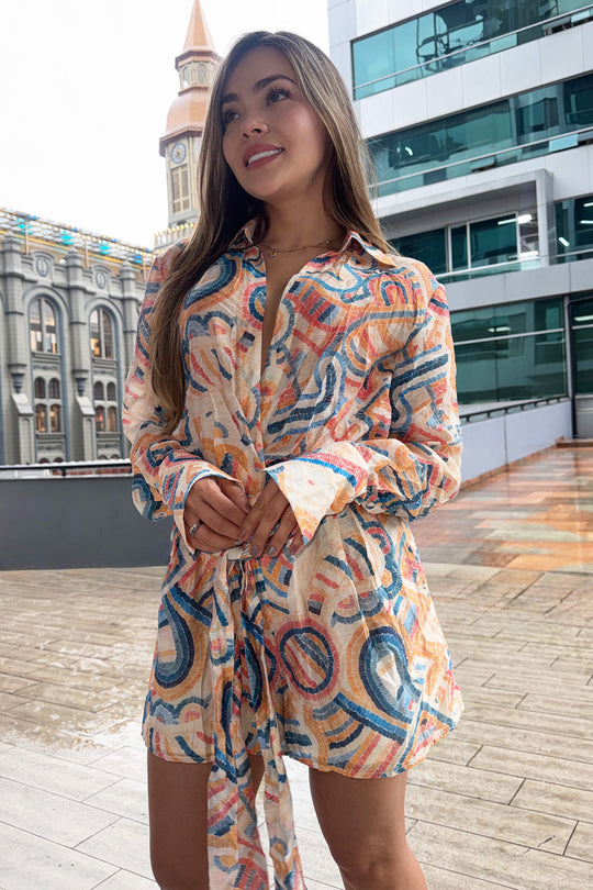 Enterizo short colors - LR11559