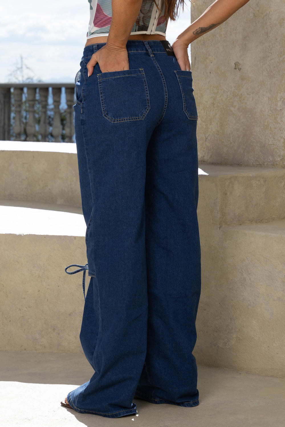 Jeans amarres - LS-005