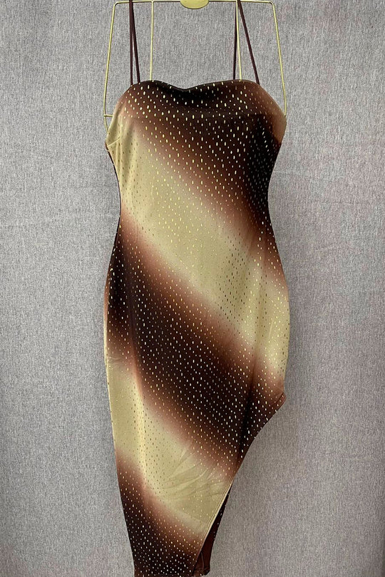 Vestido tierra - MPD1178-B