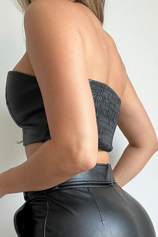 CROP TOP CUERO - NG7227