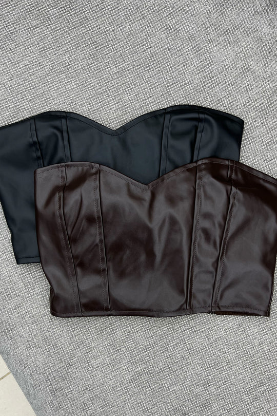 CROP TOP CUERO - NG7227