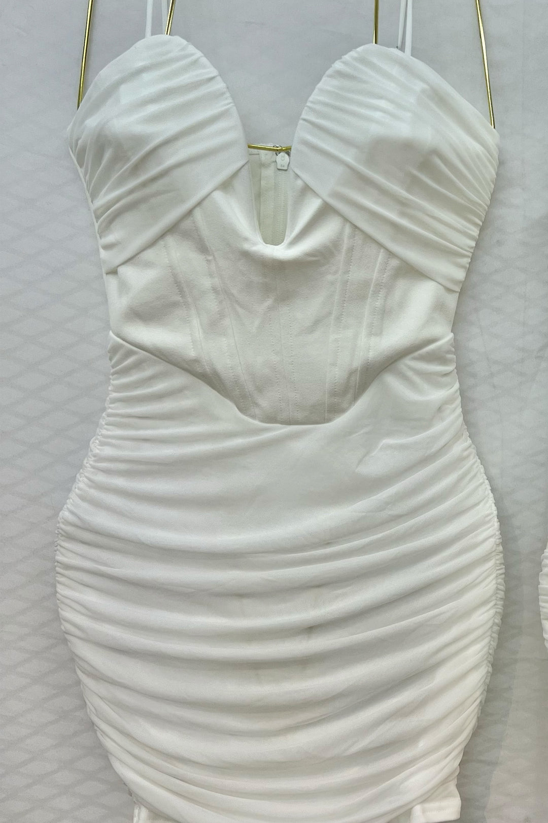 Vestido corrugado - PD73576N