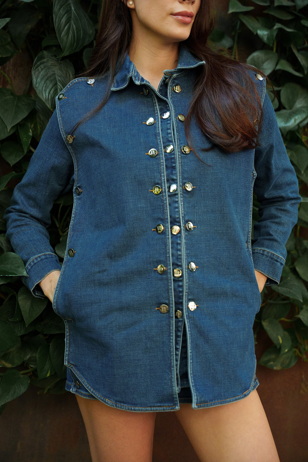Set short denim - PZM1000
