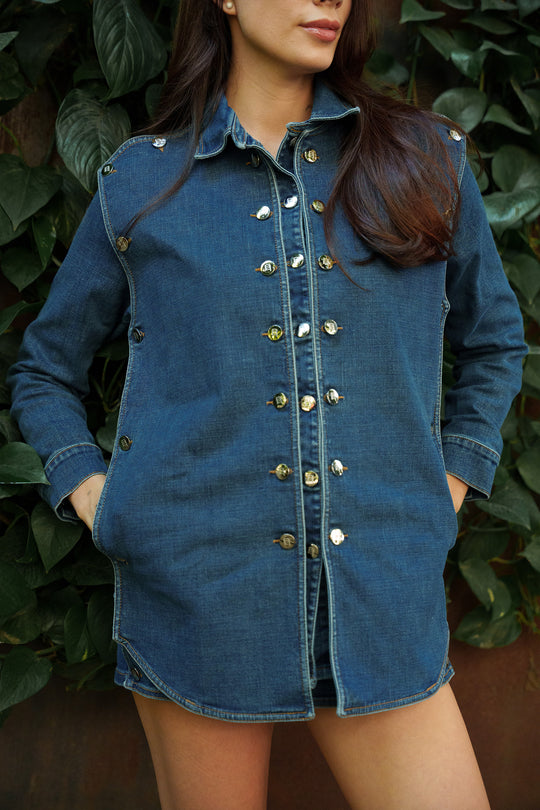 Set short denim - PZM1000