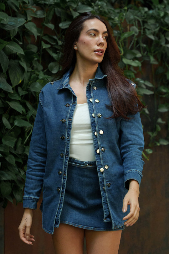 Set short denim - PZM1000