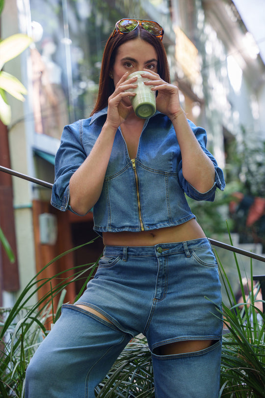 Set denim jacket - PZM1002-SET