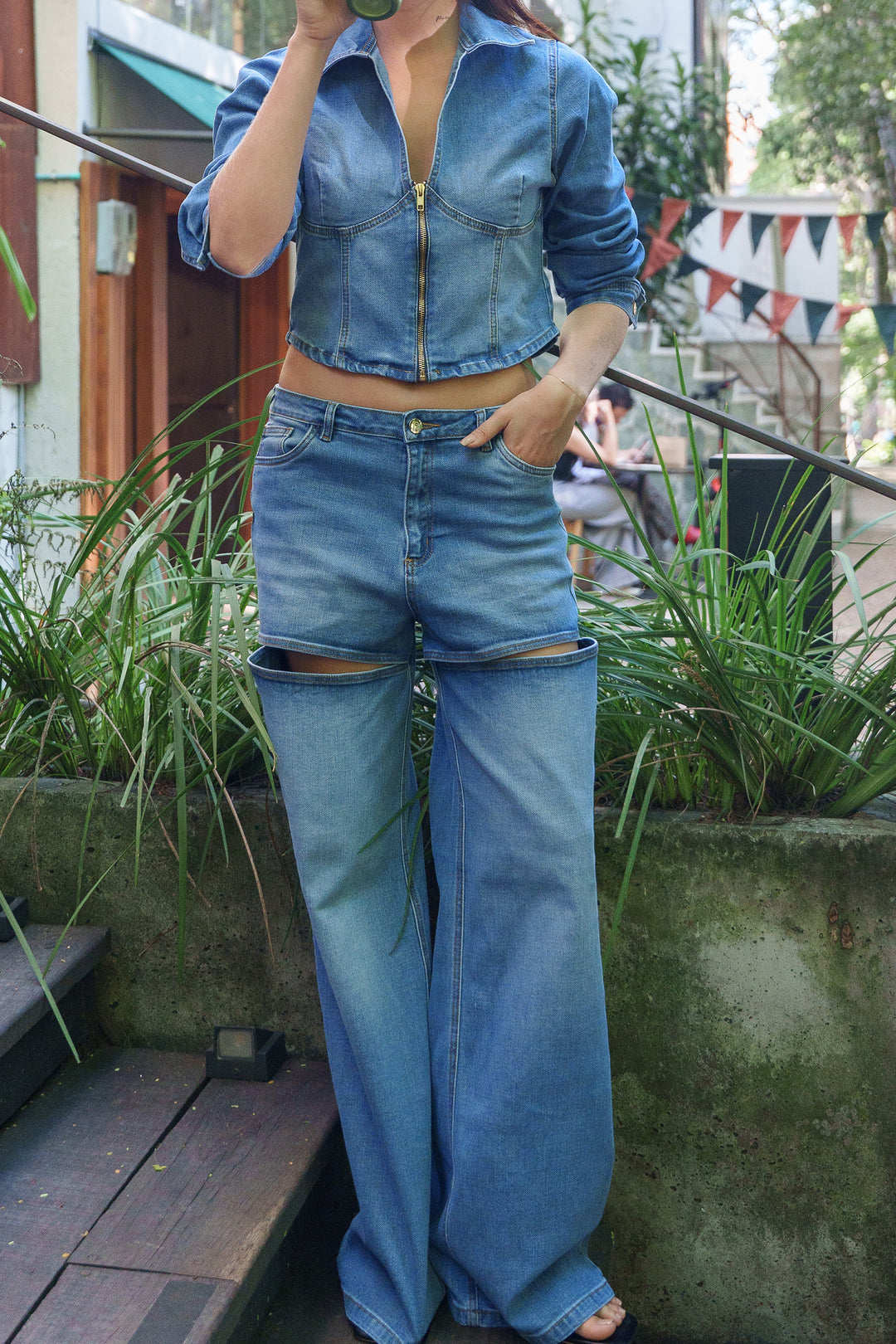 Set denim jacket - PZM1002-SET
