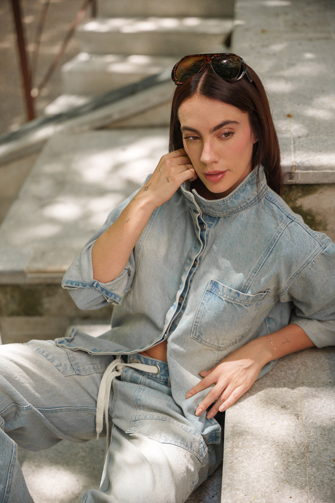 Chaqueta denim - PZM1004