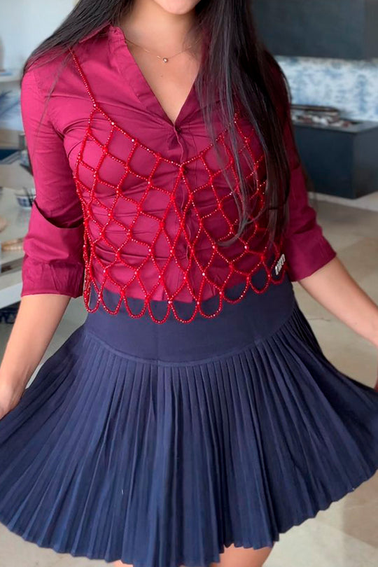 Falda corta pazima - PZM1020