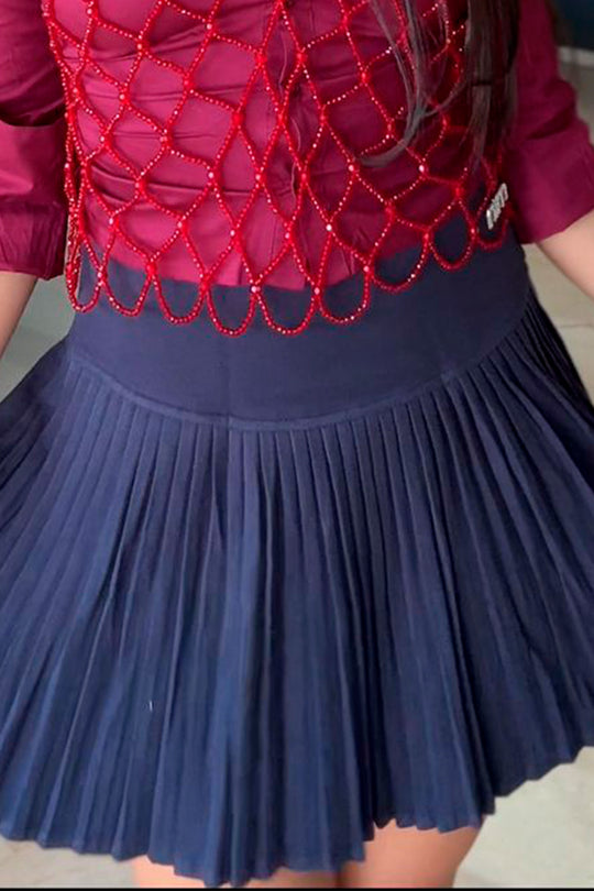 Falda corta pazima - PZM1020