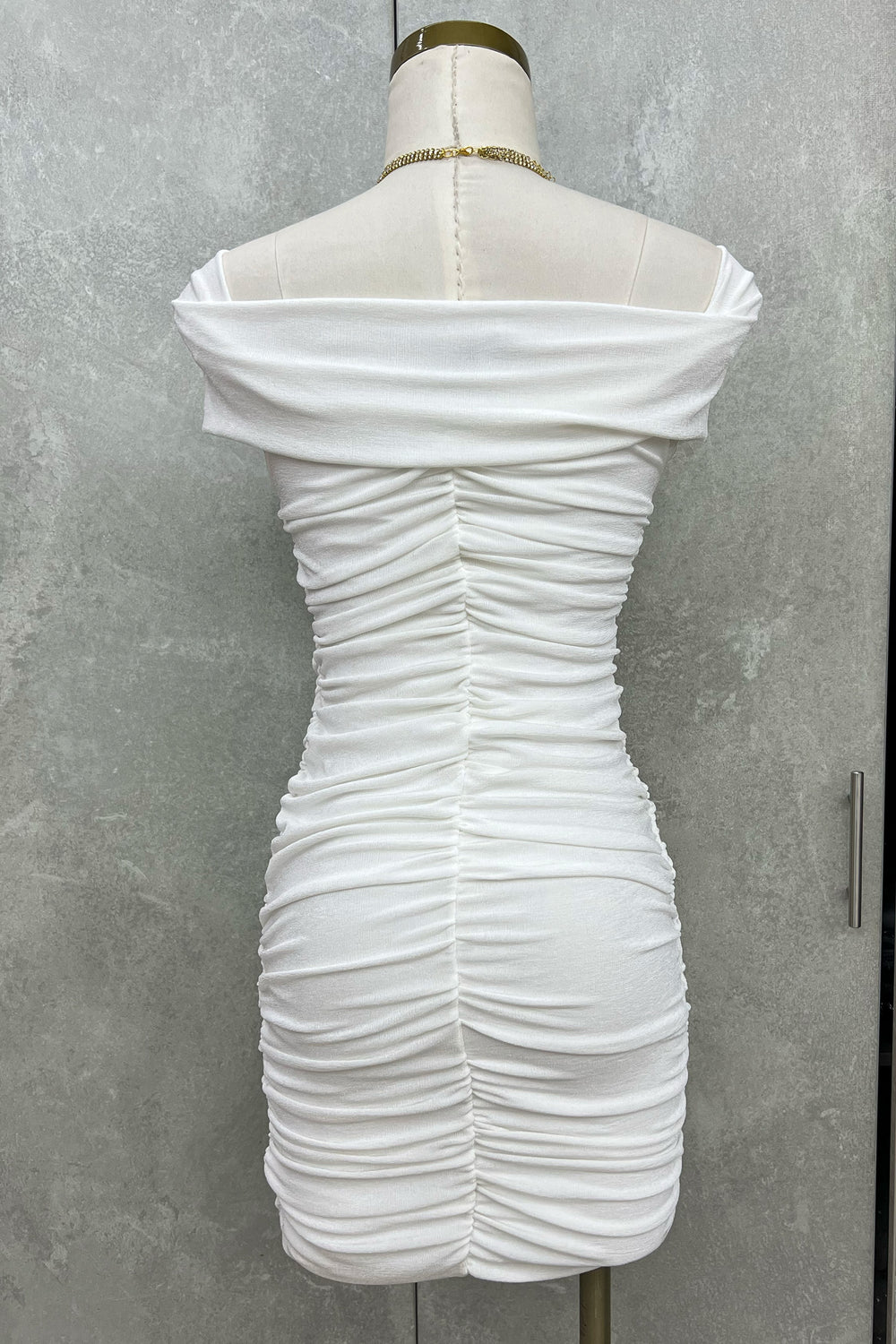 Vestido largo bandeja herraje - PZM2582