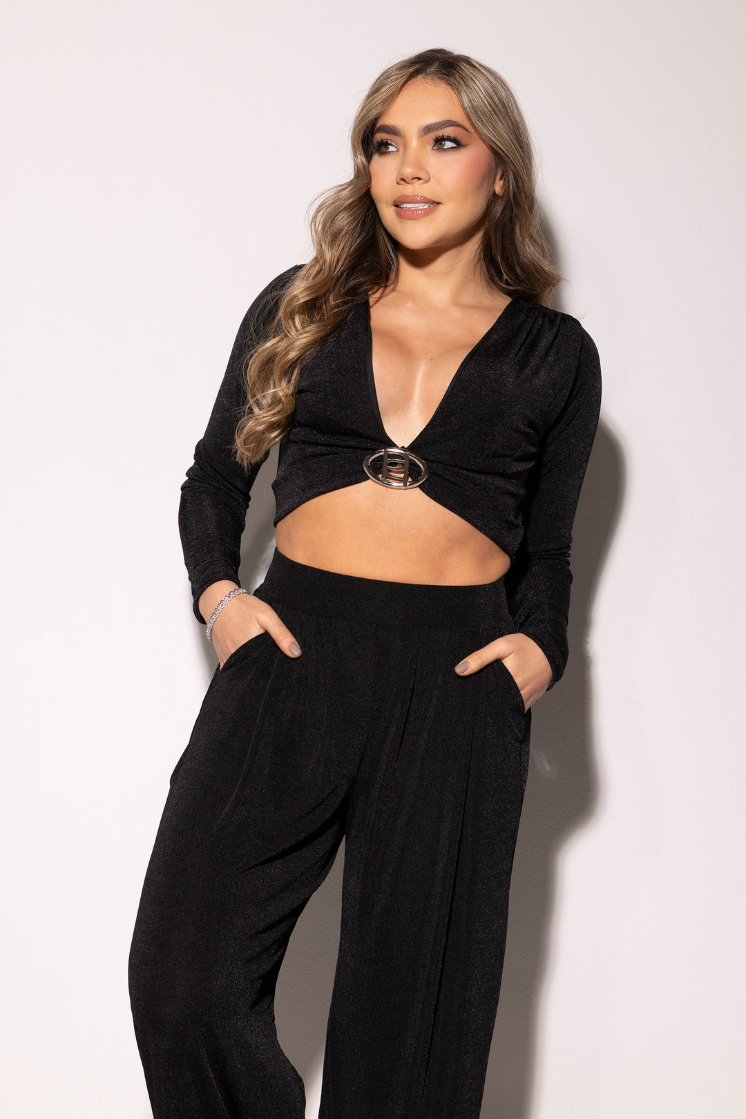 Set pantalon escote herraje - PZM2644