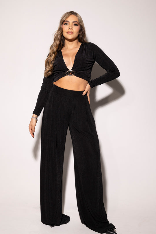 Set pantalon escote herraje - PZM2644