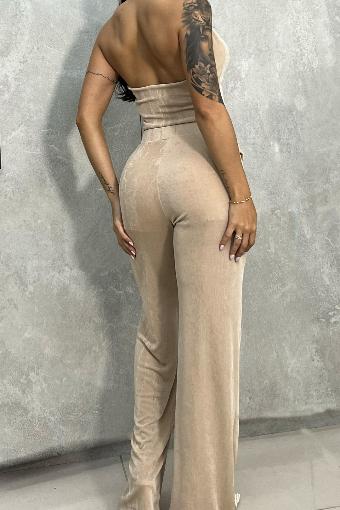 Set pants drapeado - PZM2671