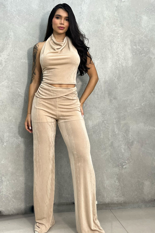 Set pants drapeado - PZM2671